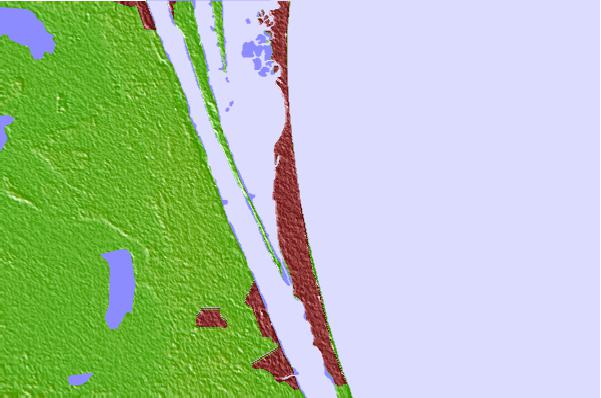 Surf spots located close to 2nd Light