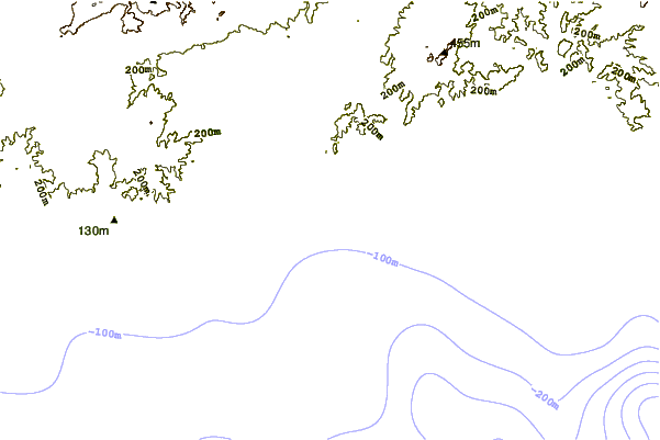 Shoreline around Segur de Calafell