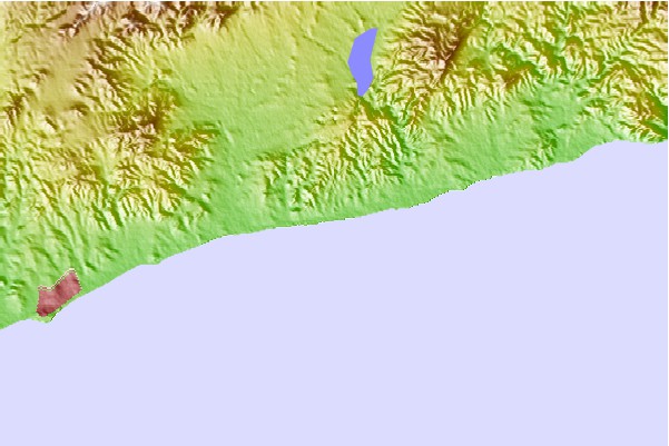 Surf spots located close to Segur de Calafell