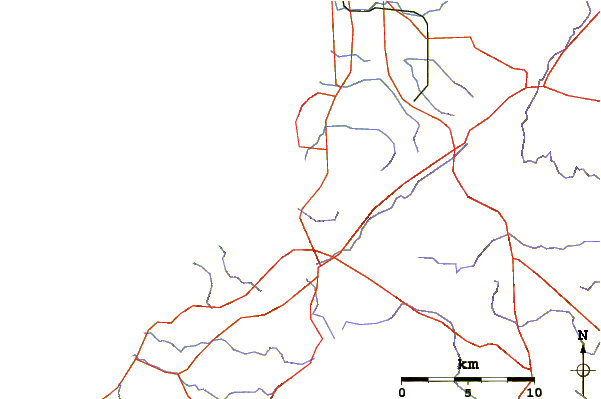 Roads and rivers around Sellicks Beach