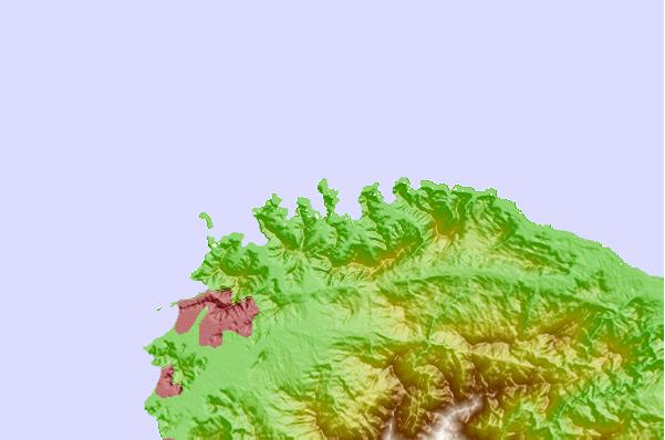 Surf spots located close to Siete Olas