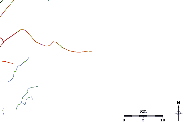 Roads and rivers around 17th Street Boardwalk