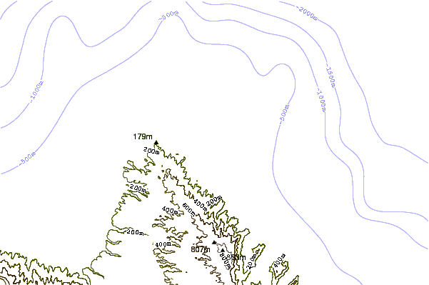 Shoreline around Seventh Hole
