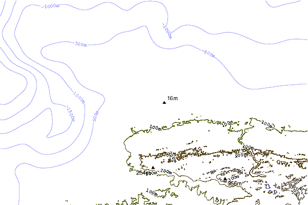Shoreline around Shacks