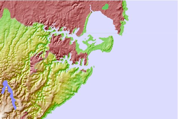 Surf spots located close to Shark Island (Cronulla)
