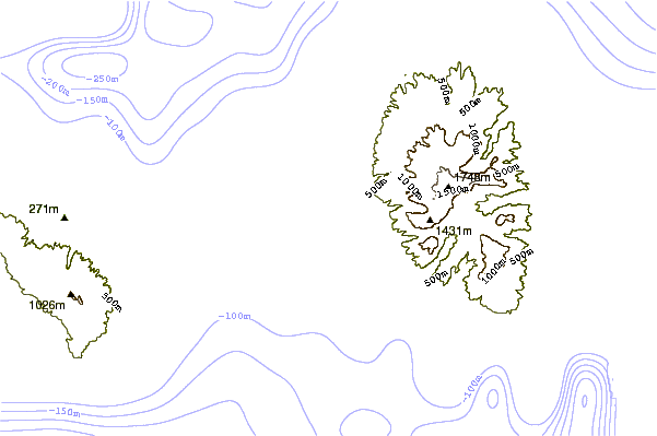 Shoreline around Shark Pit