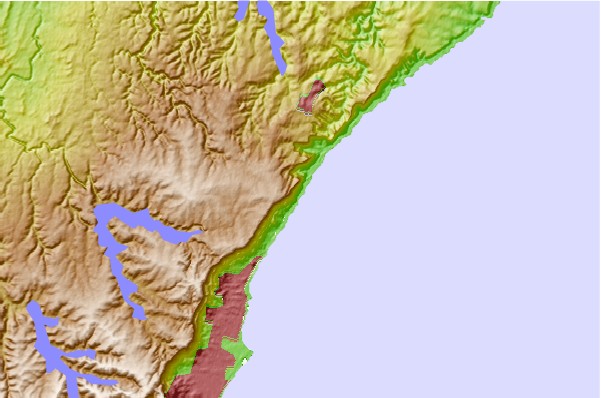 Surf spots located close to Sharkies