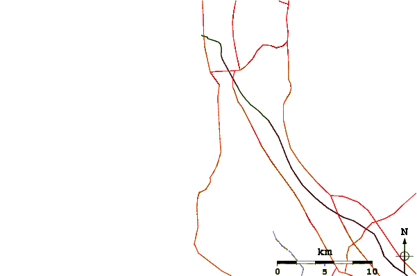 Roads and rivers around Sharp Park