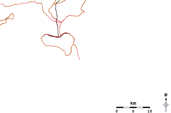 Roads and rivers around Shek O