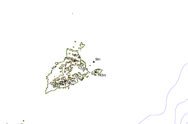 Shoreline around Shi-inzi