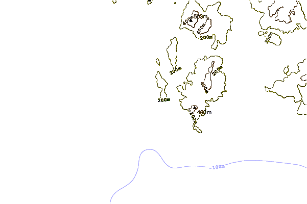 Shoreline around Shipstern Bluff