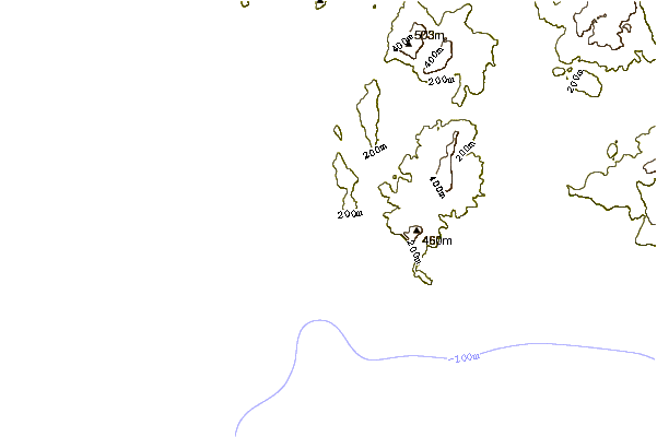Shoreline around Shipstern Bluff