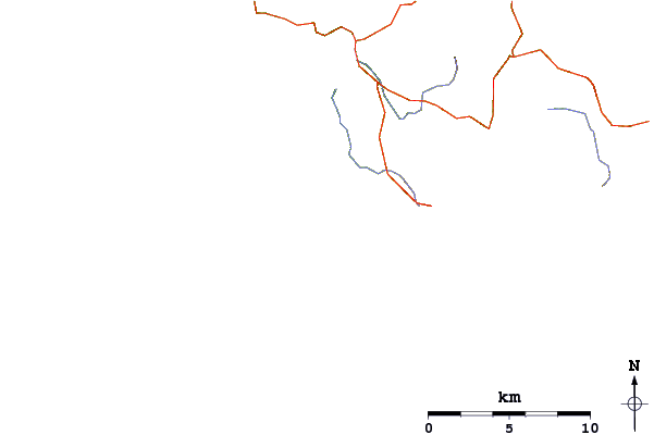 Roads and rivers around Shipstern Bluff