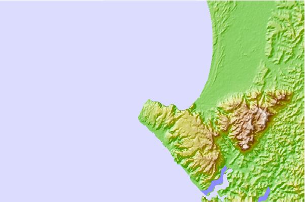 Surf spots located close to Shipwreck Bay-Blue House