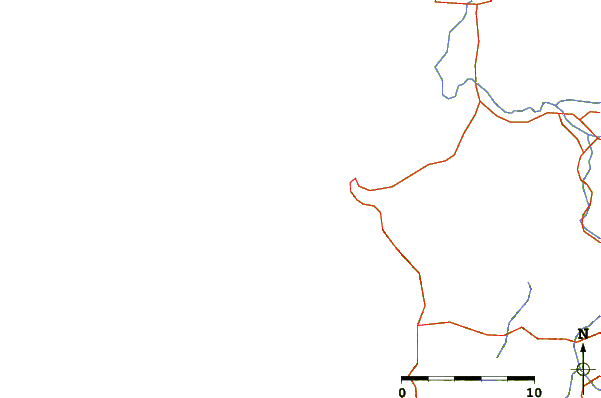 Roads and rivers around Shipwreck Bay-Supertubes