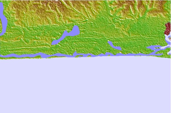Surf spots located close to Shipwreck