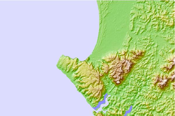 Surf spots located close to Shipwrecks Bay-Peaks