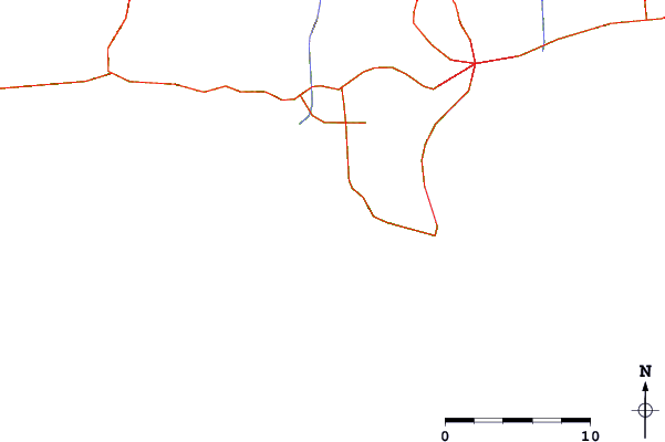 Roads and rivers around Shipwrecks
