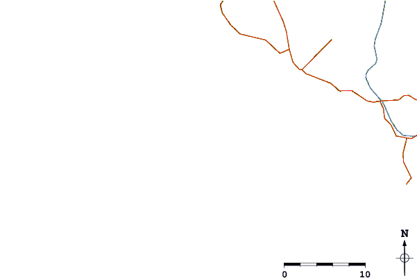 Roads and rivers around Shipwrecks