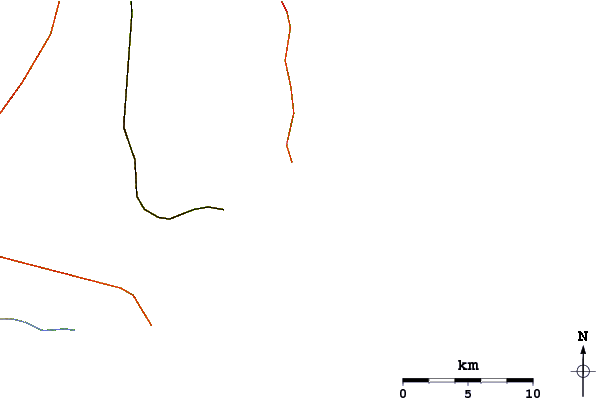 Roads and rivers around Shit Pipe