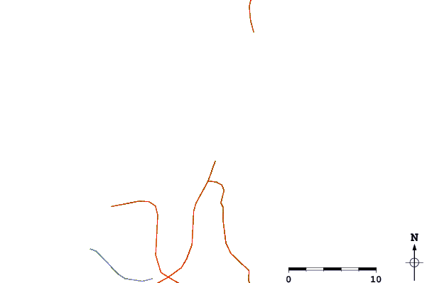 Roads and rivers around Shooting Gallery