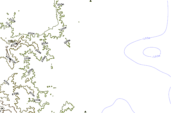 Shoreline around Short Point