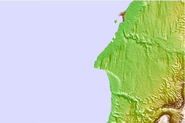 Surf spots located close to Sidi Kaouki