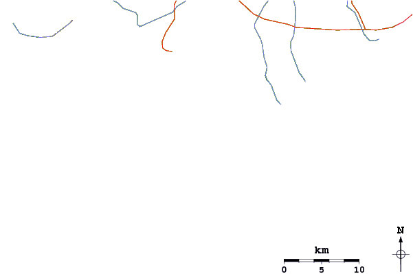 Roads and rivers around Sigar
