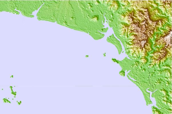 Surf breaks located close to Silva Island-Nestles