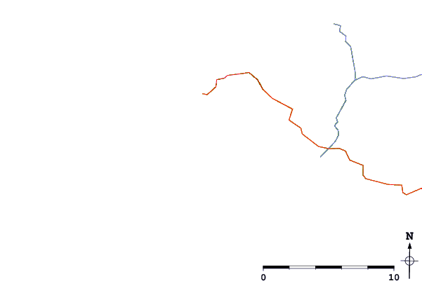 Roads and rivers around Silver Strand (Malin Beg)