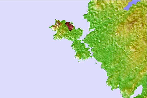 Surf breaks located close to Silver Bay(Holy Island)
