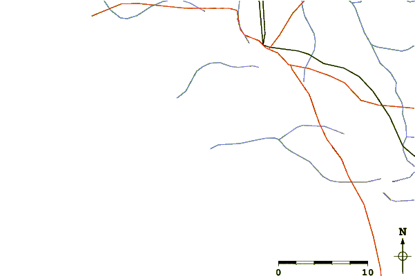 Roads and rivers around Silwerstroom