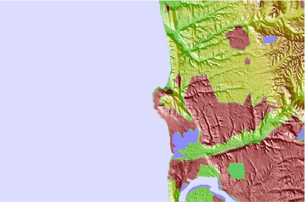 Surf spots located close to Simmons Reef