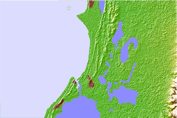 Surf spots located close to Singleton