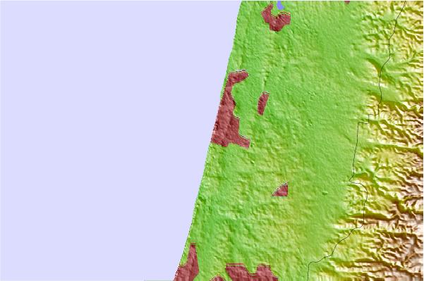 Surf spots located close to Sironit Beach