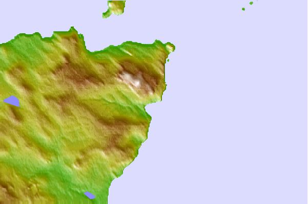 Surf spots located close to Skirza Harbour