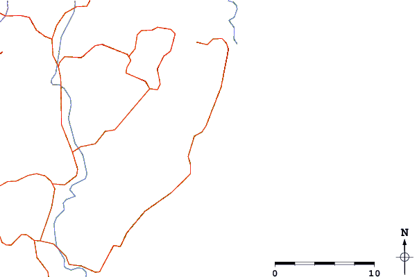 Roads and rivers around Castlepoint - Slippery