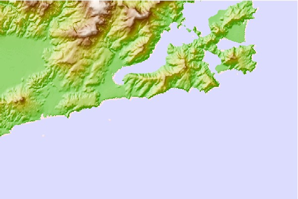 Surf spots located close to Otago Peninsula - Smaills Beach