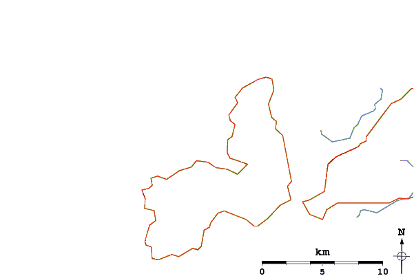 Roads and rivers around Smerwick Harbour