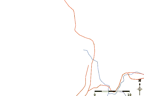 Roads and rivers around Smith River and Kellogg Rd
