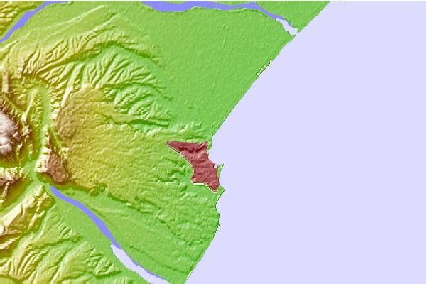 Surf spots located close to Smithfield