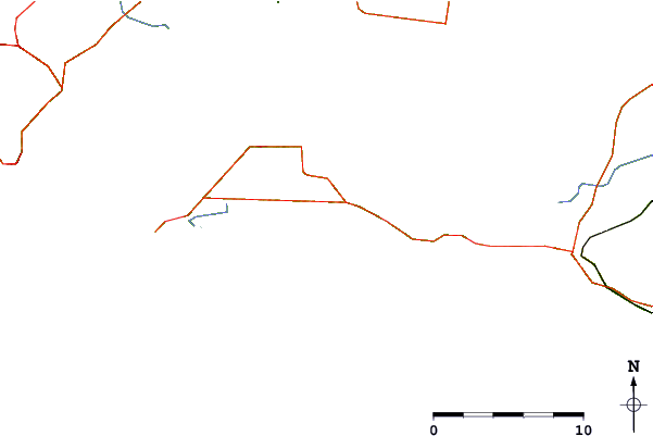 Roads and rivers around Smiths Beach