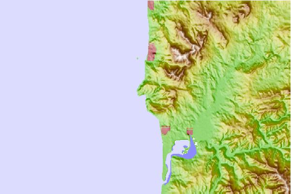 Surf spots located close to Smugglers Cove