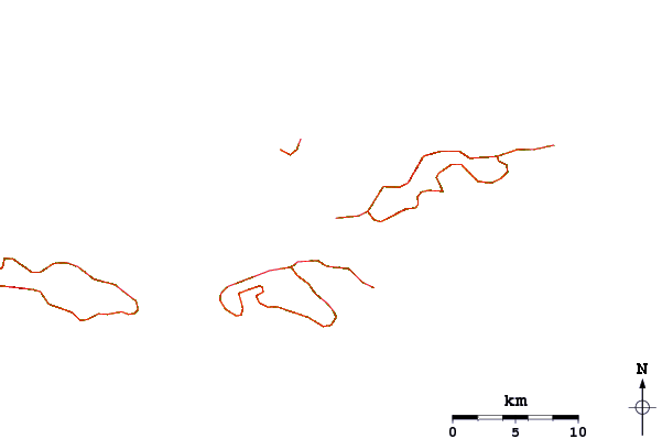 Roads and rivers around Smugglers cove