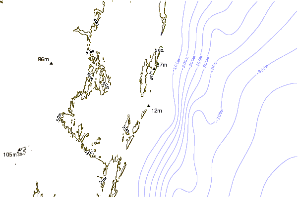 Shoreline around Sodwana