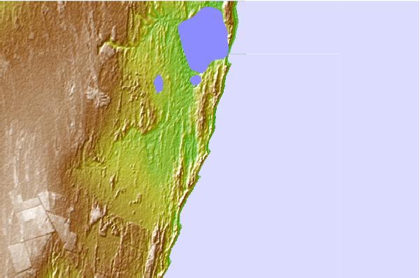 Surf spots located close to Sodwana