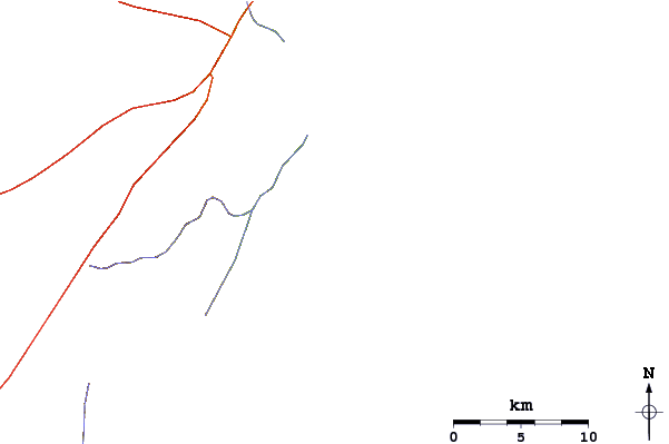 Roads and rivers around Sodwana