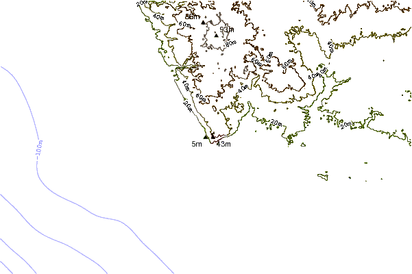 Shoreline around Soldati (Anzo)