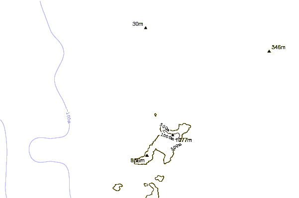 Shoreline around Sollys
