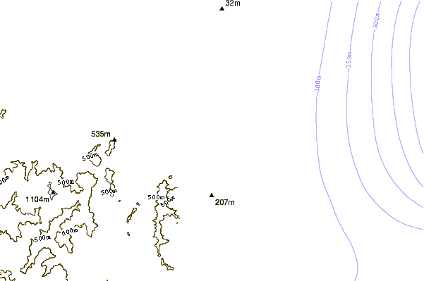 Shoreline around Sosanji Rivermouth